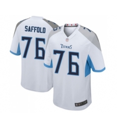 Men's Tennessee Titans #76 Rodger Saffold Game White Football Jersey
