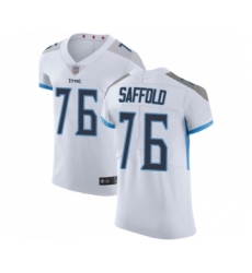 Men's Tennessee Titans #76 Rodger Saffold White Vapor Untouchable Elite Player Football Jersey
