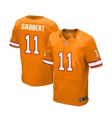 Men's Tampa Bay Buccaneers #11 Blaine Gabbert Elite Orange Glaze Alternate Football Jersey
