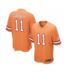 Men's Tampa Bay Buccaneers #11 Blaine Gabbert Game Orange Glaze Alternate Football Jersey