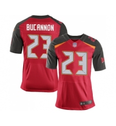 Men's Tampa Bay Buccaneers #23 Deone Bucannon Elite Red Team Color Football Jersey