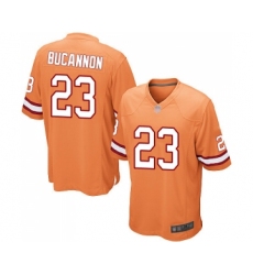 Men's Tampa Bay Buccaneers #23 Deone Bucannon Game Orange Glaze Alternate Football Jersey