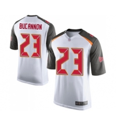 Men's Tampa Bay Buccaneers #23 Deone Bucannon Game White Football Jersey