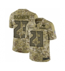 Youth Tampa Bay Buccaneers #23 Deone Bucannon Limited Camo 2018 Salute to Service Football Jersey