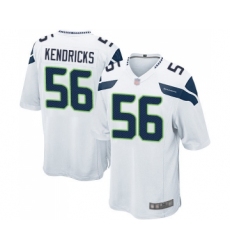 Men's Seattle Seahawks #56 Mychal Kendricks Game White Football Jersey