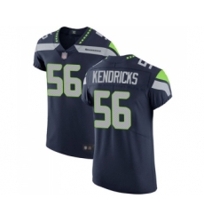 Men's Seattle Seahawks #56 Mychal Kendricks Navy Blue Team Color Vapor Untouchable Elite Player Football Jersey