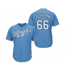 Youth Kansas City Royals #66 Ryan O Hearn Replica Light Blue Alternate 1 Cool Base Baseball Jersey