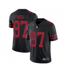 Youth San Francisco 49ers #97 Nick Bosa Black Vapor Untouchable Limited Player Football Jersey