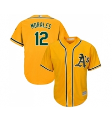 Men's Oakland Athletics #19 Josh Phegley Authentic Green Salute to Service Baseball Jersey