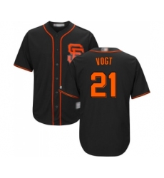 Youth San Francisco Giants #21 Stephen Vogt Replica Black Alternate Cool Base Baseball Jersey