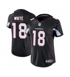 Women's Arizona Cardinals #18 Kevin White Black Alternate Vapor Untouchable Limited Player Football Jersey