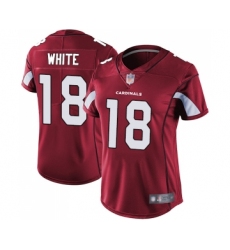 Women's Arizona Cardinals #18 Kevin White Red Team Color Vapor Untouchable Limited Player Football Jersey