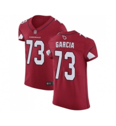 Men's Arizona Cardinals #73 Max Garcia Red Team Color Vapor Untouchable Elite Player Football Jersey