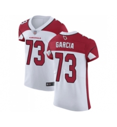Men's Arizona Cardinals #73 Max Garcia White Vapor Untouchable Elite Player Football Jersey