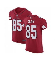 Men's Arizona Cardinals #85 Charles Clay Red Team Color Vapor Untouchable Elite Player Football Jersey