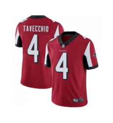 Youth Atlanta Falcons #4 Giorgio Tavecchio Red Team Color Vapor Untouchable Limited Player Football Jersey