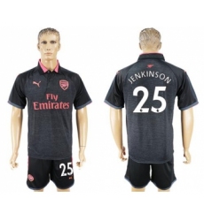 Arsenal #25 Jenkinson Sec Away Soccer Club Jersey