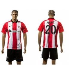Athletic Bilbao #20 Aduriz Home Soccer Club Jersey