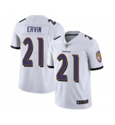 Youth Baltimore Ravens #21 Tyler Ervin White Vapor Untouchable Limited Player Football Jersey