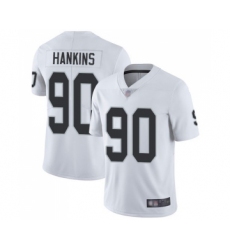 Youth Oakland Raiders #90 Johnathan Hankins Black Team Color Vapor Untouchable Elite Player Football Jersey