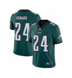Youth Philadelphia Eagles #24 Jordan Howard Midnight Green Team Color Vapor Untouchable Limited Player Football Jersey