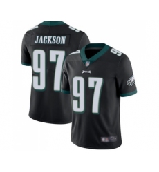 Men's Philadelphia Eagles #97 Malik Jackson Black Alternate Vapor Untouchable Limited Player Football Jersey