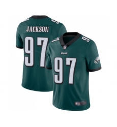 Men's Philadelphia Eagles #97 Malik Jackson Midnight Green Team Color Vapor Untouchable Limited Player Football Jersey