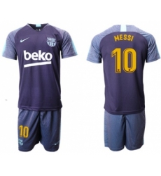 Barcelona #10 Messi Blue Soccer Club Jersey