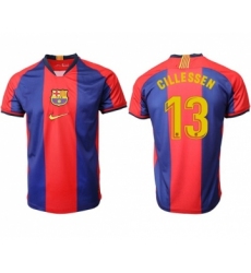 Barcelona #13 Cillessen Home Soccer Club Jersey