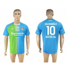 Bayer Leverkusen #10 Calhanoglu Sec Away Soccer Club Jersey