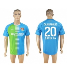 Bayer Leverkusen #20 Ch.Aranguiz Sec Away Soccer Club Jersey