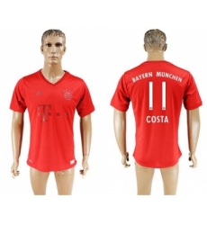 Bayern Munchen #11 Costa Marine Environmental Protection Home Soccer Club Jersey