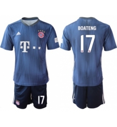 Bayern Munchen #17 Boateng Third Soccer Club Jersey