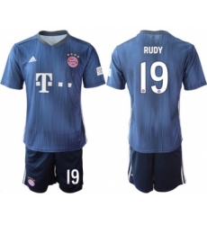 Bayern Munchen #19 Rudy Third Soccer Club Jersey