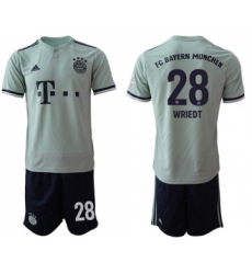 Bayern Munchen #28 Wriedt Away Soccer Club Jersey