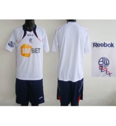 Bolton Wanderers Blank White Home Soccer Club Jersey