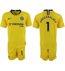 Chelsea #1 Arrizabalaga Away Soccer Club Jersey
