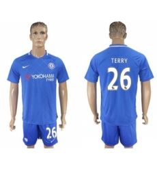 Chelsea #26 Terry Home Soccer Club Jersey