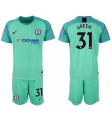 Chelsea #31 Green Goalkeeper Soccer Club Jersey