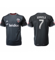 D.C. United #7 Arriola Home Soccer Club Jersey
