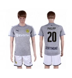 Dortmund #20 Philipp Grey Soccer Club Jersey