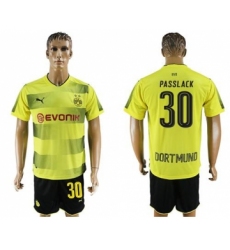 Dortmund #30 Passlack Home Soccer Club Jersey
