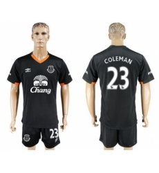 Everton #23 Coleman Away Soccer Club Jersey