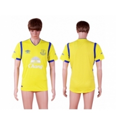 Everton Blank Sec Away Soccer Club Jersey