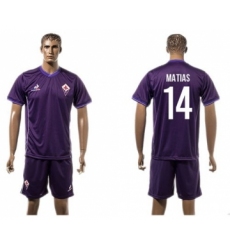 Florence #14 Matias Home Soccer Club Jersey