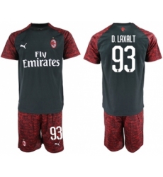 Inter Milan #23 Miranda Home Long Sleeves Soccer Club Jersey