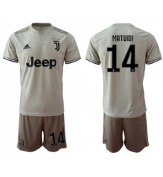 Juventus #14 Matuidi Away Soccer Club Jersey