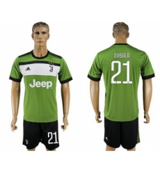 Juventus #21 Dybala SEC Away Soccer Club Jersey