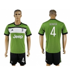 Juventus #4 Benatia SEC Away Soccer Club Jersey