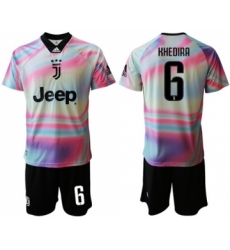 Juventus #6 Khedira Anniversary Soccer Club Jersey
